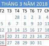 Tử vi hàng tuần từ ngày 20/03/2018 đến 26/03/2018