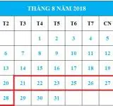 Tử vi hàng tuần từ ngày 21/08/2018 đến ngày 28/08/2018
