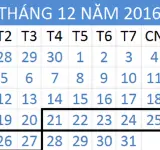 Tử vi hàng tuần từ ngày 21/12/2016 đến 27/12/2016