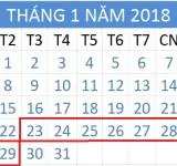 Tử vi hàng tuần từ ngày 23/1/2018 đến ngày 29/1/2018