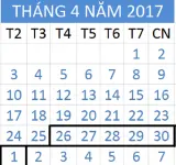 Tử vi hàng tuần từ ngày 26/04/2017 đến 01/05/2017