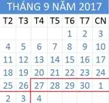 Tử vi hàng tuần từ ngày 27/09/2017 đến 03/10/2017