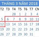 Tử vi hàng tuần từ ngày 6/3/2018 đến ngày 12/3/2018