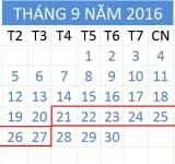 Tử vi hàng tuần từ ngày 21/09/2016 đến 27/9/2016