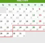 Tử vi hàng tuần từ ngày 23/3/2016 đến 29/3/2016